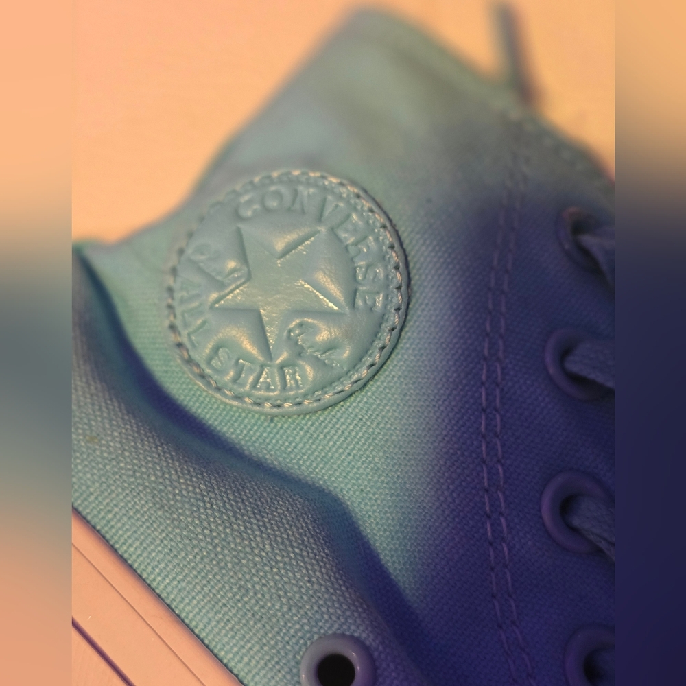 Converse Chuck Taylor Blue Radiance Wiz Khalifa High-Tops Sneakers Size 6 - Picture 13 of 14